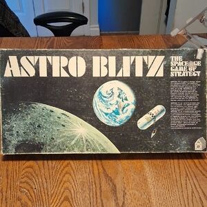 1969 Astro Blitz Board Game